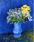 Vincent Van Gogh Vase with Lilacs, Daisies Anemones oil painting picture wholesale
